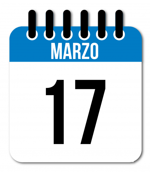 0307, Calendario, Marzo 17